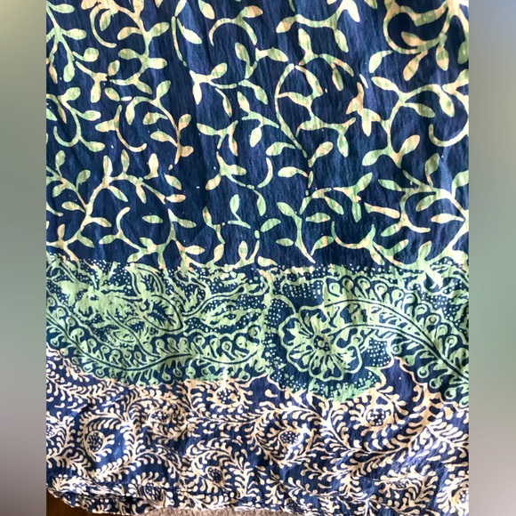 Natalie Martin Blue and Green Mini Dress XS - Picture 8 of 9